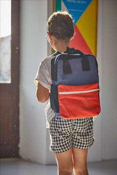 Eugene backpack pattern : example on a kid