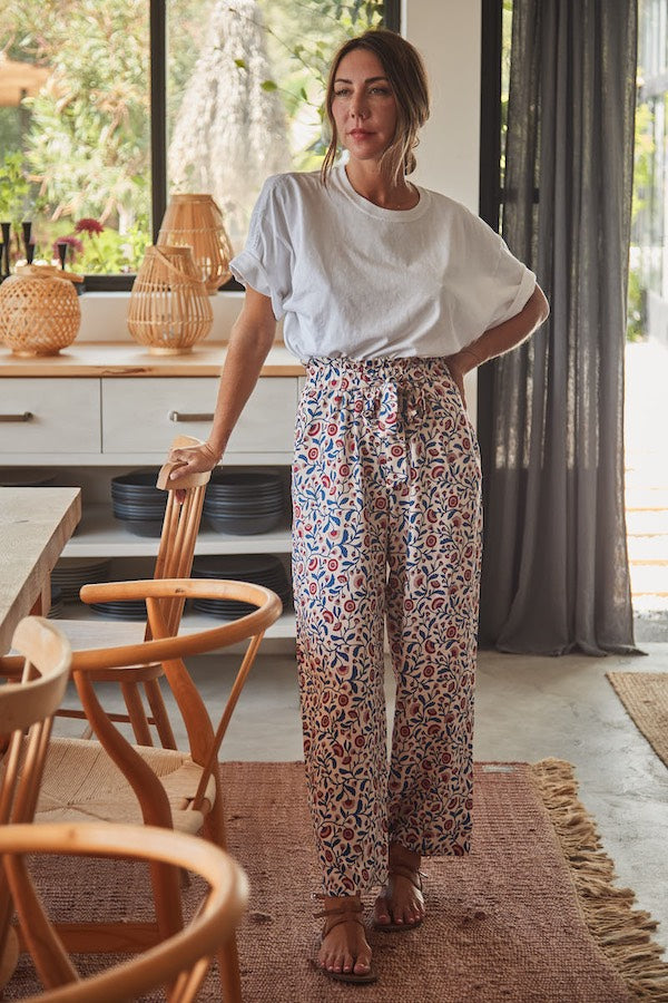Wide trousers sewing pattern