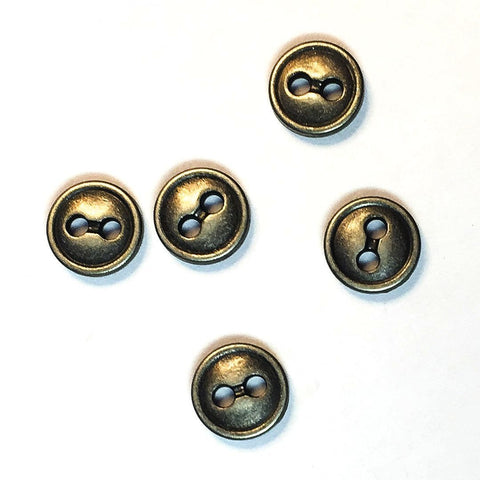 Fancy wood buttons (by one) - Wood/Biscuit - 12 mm – Ikatee sewing
