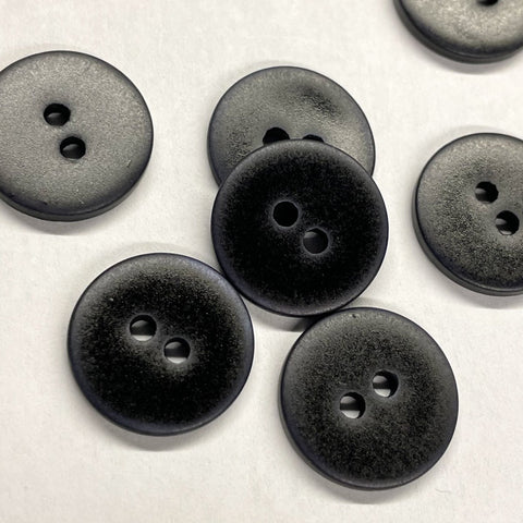 Metal Buttons (à l'unité) - Antic silver - 12 mm