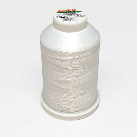 Serger thread Aeroflock Madeira 1000m - 8010 - White – Ikatee sewing  patterns