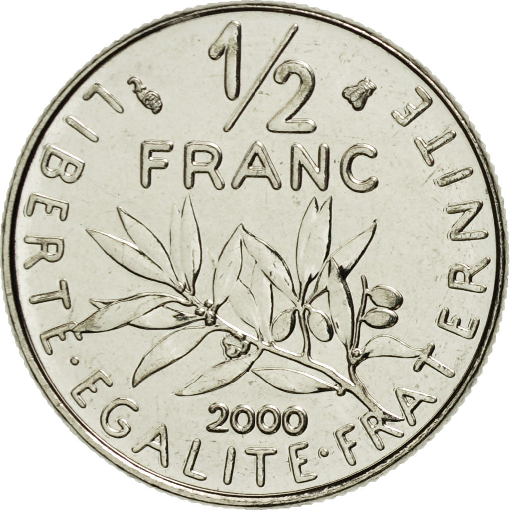 Monnaie – France – Semeuse – 1/2 Franc – 2000 – NumisCorner