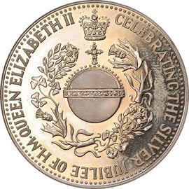 United Kingdom , Médaille, Queen Elizabeth II, Silver Jubilee, 1977, SPL