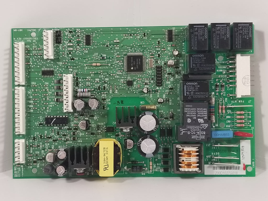 ge refrigerator control board test