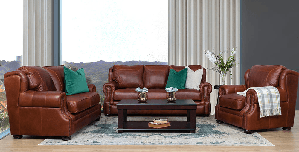 viewpoint leather works sofa