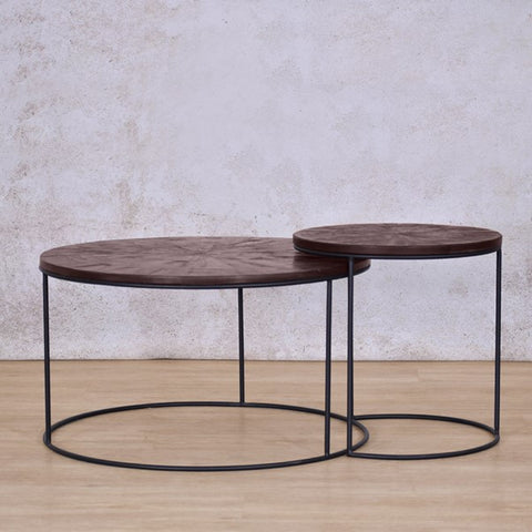 Leather Gallery Callie Nesting Coffee Tables