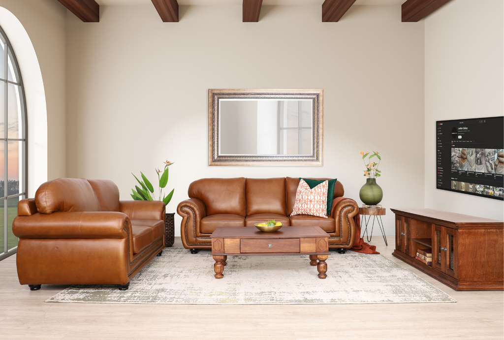 Leather Gallery Isilo Leather 3+2+1 Sofa Suite