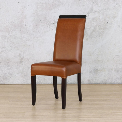 Leather Gallery Urban Walnut Dining Chair