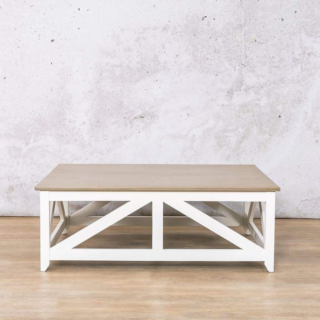 grey wash wood coffee table