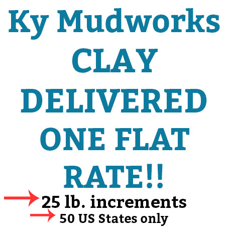 Ky Mudworks 25# Clay Delivered! - Kentucky Mudworks product image