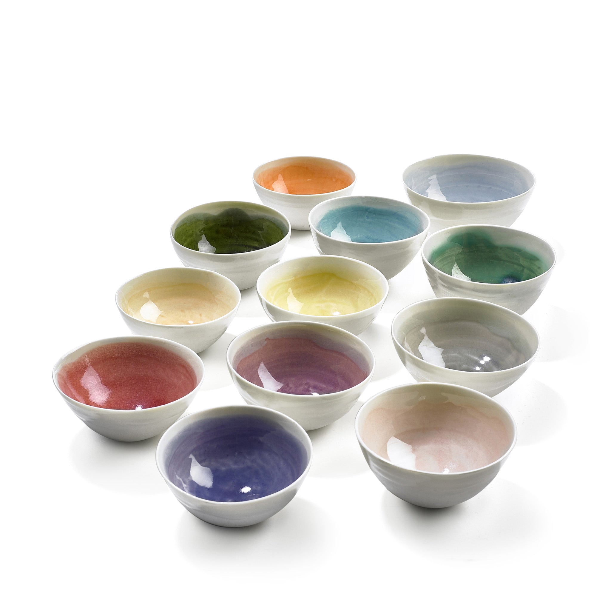 miniature ceramic bowls