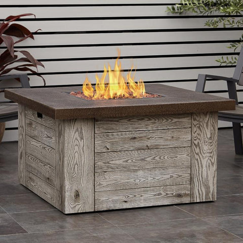 Forest Ridge Outdoor Fireplace Propane/Natural Gas Fire Table