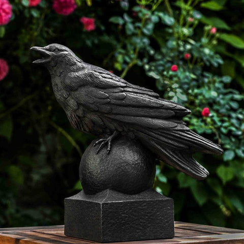 Corvus Cast Stone Statue