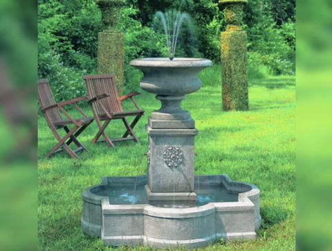 Palazzo Urn Outdoor Water Fountain