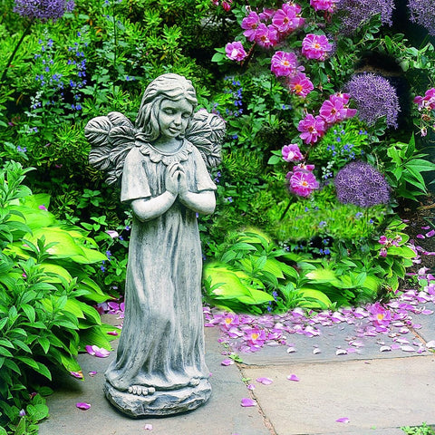 Praying Angel Garden Statue