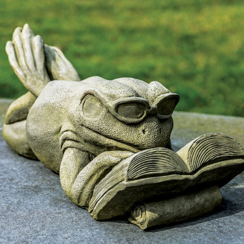 Summer School Frog Statue