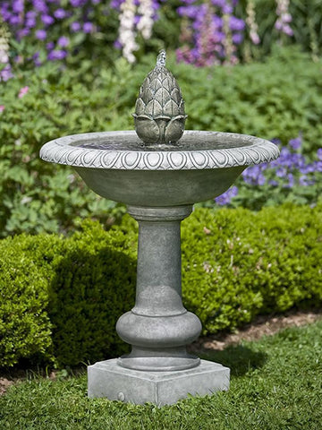 Williamsburg Pineapple Garden Water Fountain By Outdoorartpros