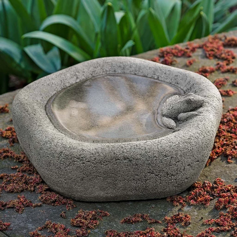 Woodland Modern Birdbath