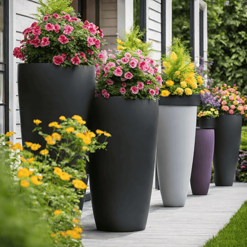 tall garden planters