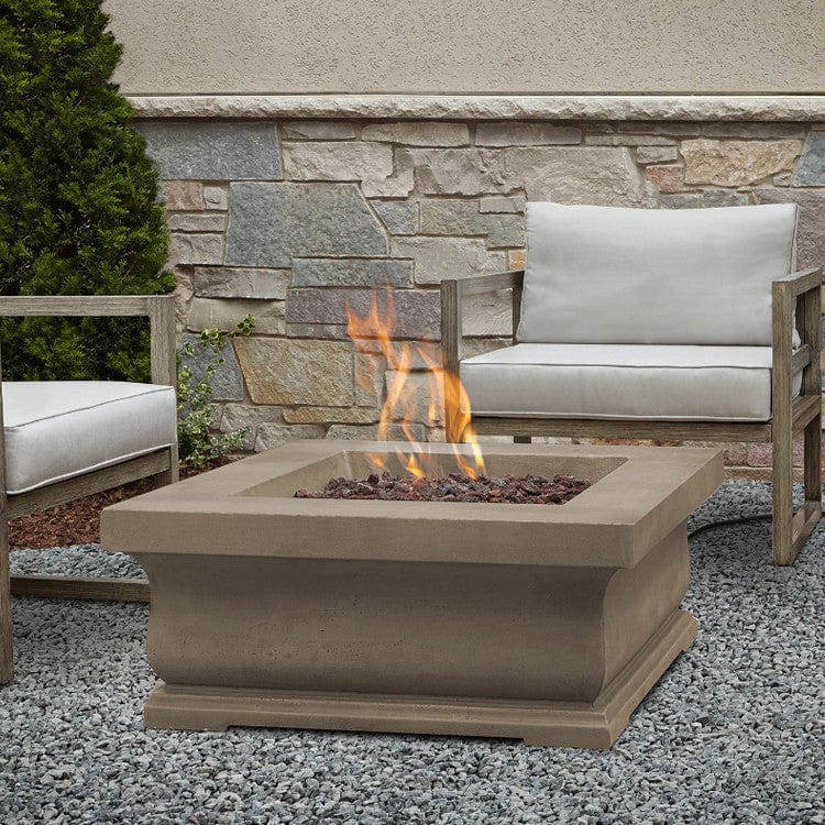 Treviso Square Propane Fire Table With Ng Conversion Kit