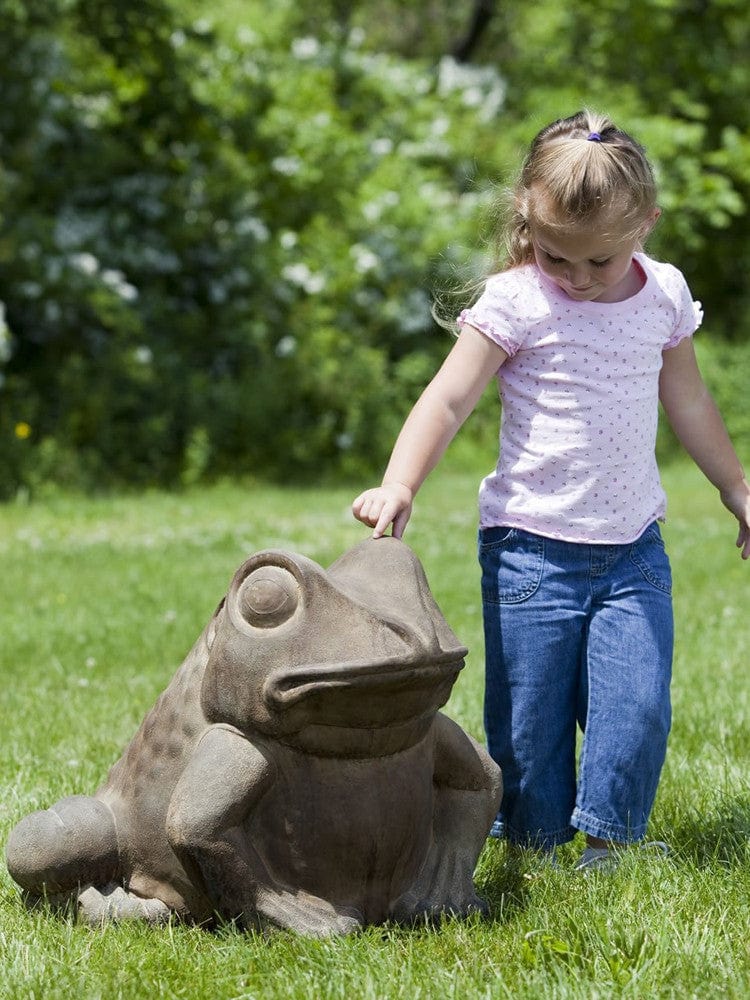 Summer School Frog Statue