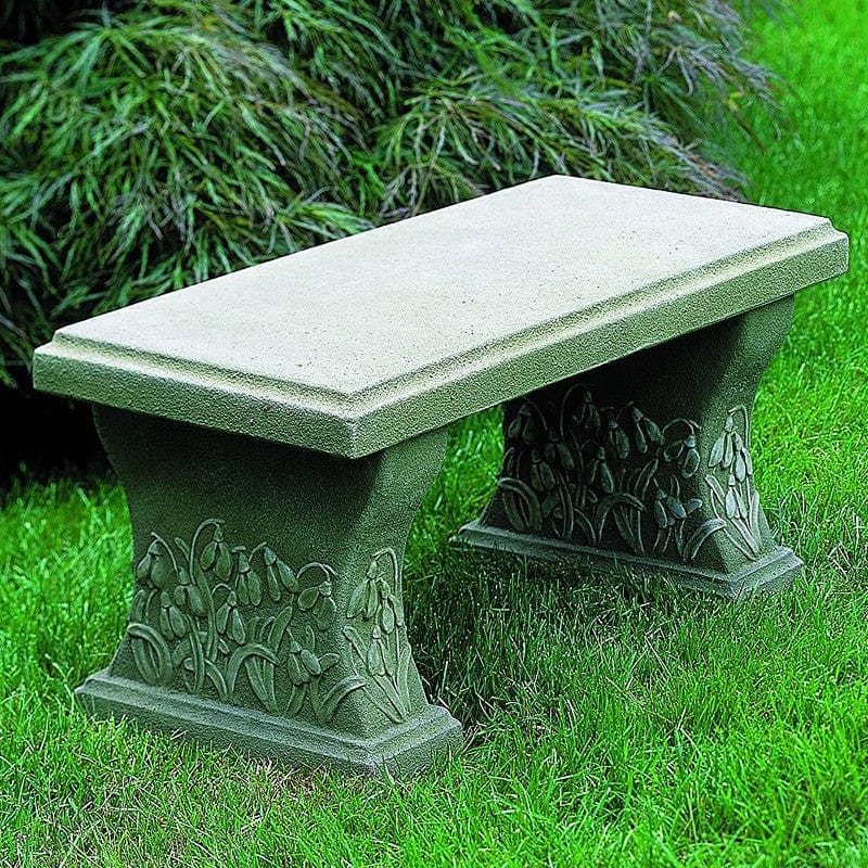 Japanese Ryokan Asian Stone Outdoor Bench Kinsey Garden Decor