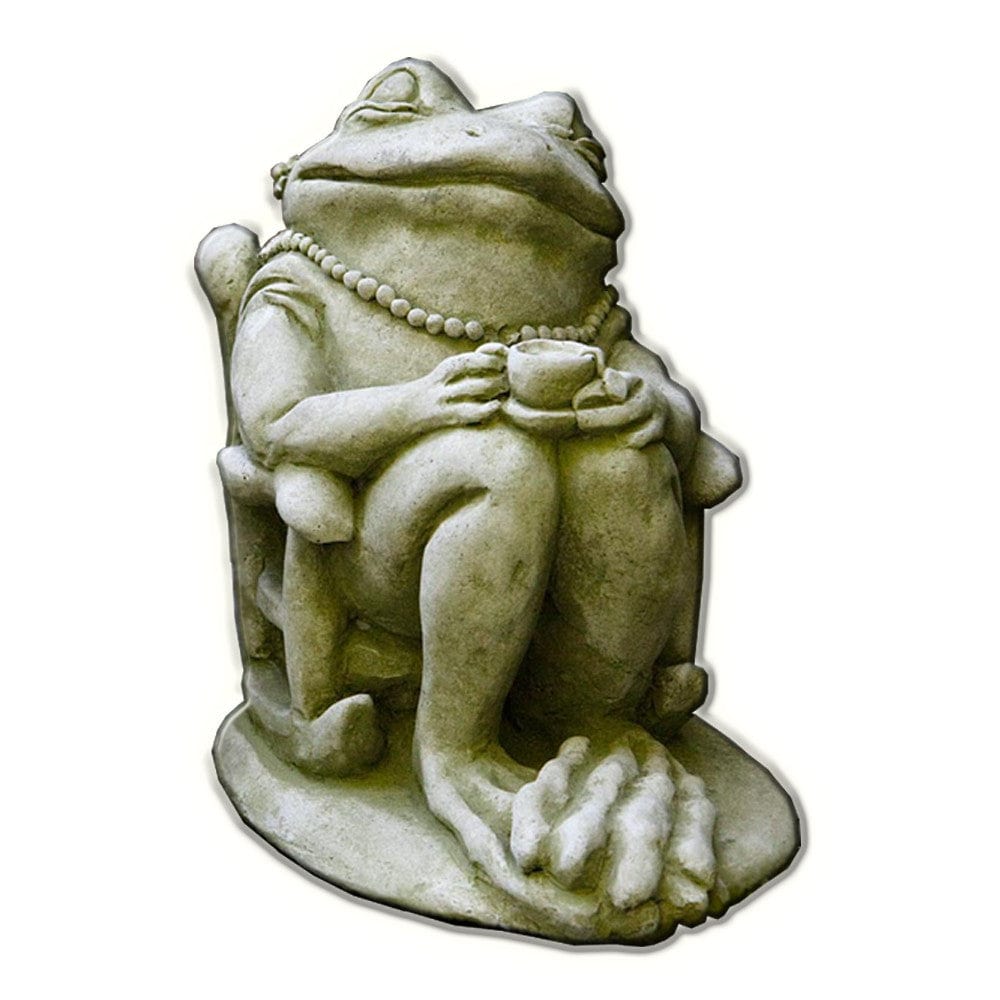 Campania International Frankie Frog Garden Statue - Verde