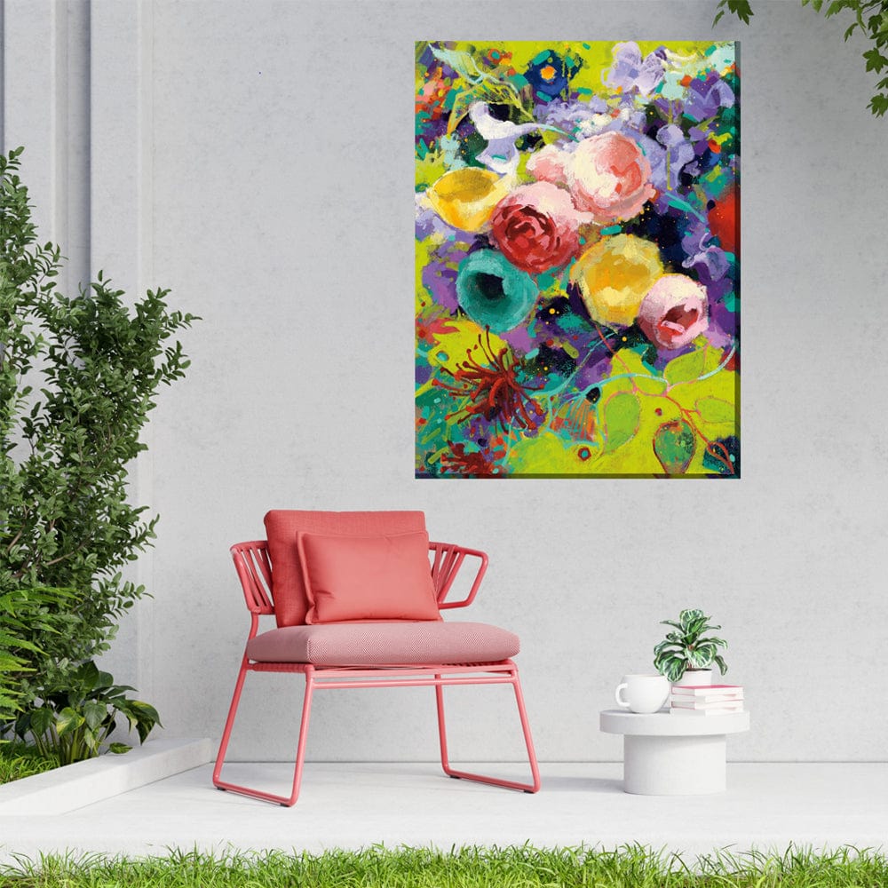 Vivacious Outdoor Canvas Art