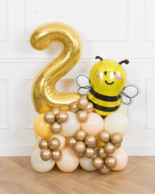 Bumble Bee Theme Balloon Decor DIY Kit (76 Pcs) – PartyDecor Mall