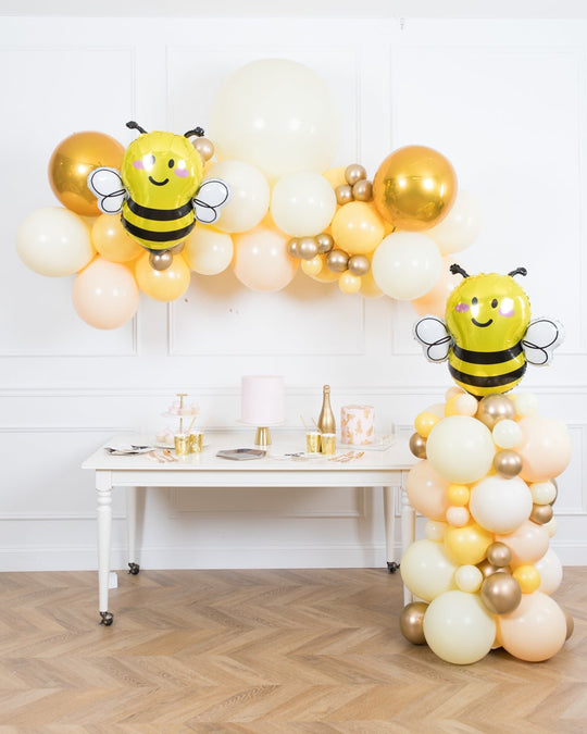 Bumble Bee Theme Balloon Decor DIY Kit (76 Pcs) – PartyDecor Mall