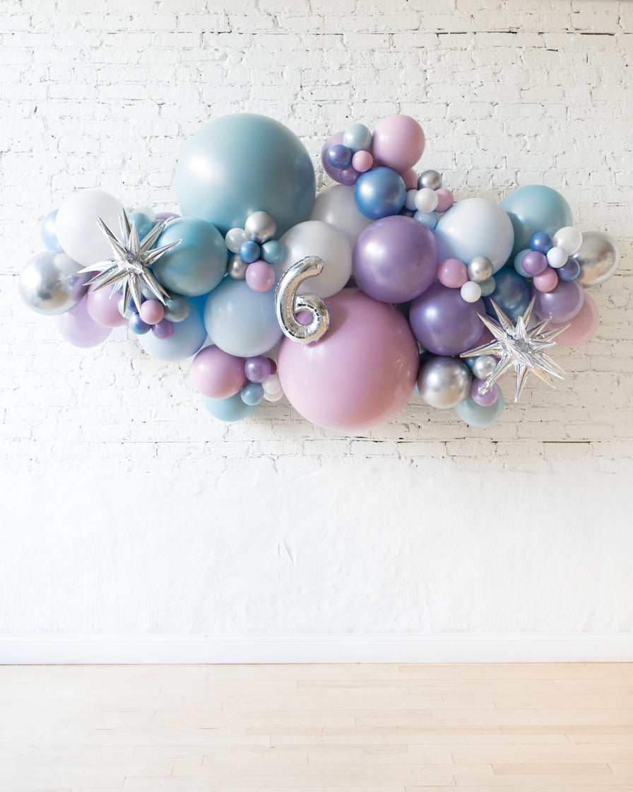 OUTDOOR - Frozen Theme - Number Backdrop Balloon Garland Install Piece —  Paris312