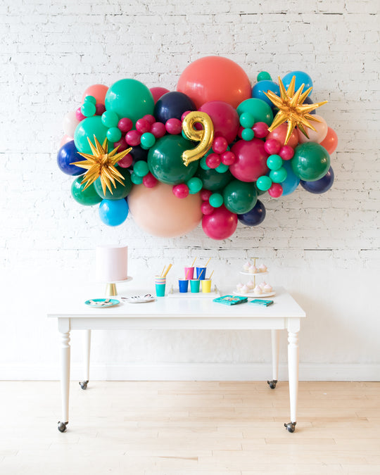 Rainbow Decorations Party Backdrop with 6 Rolls Rainbow Streamers and 42  Pcs Rainbow Balloons for Birthday Party Supplies Girl Colorful Rainbow  Photo