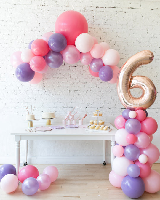 Princess Birthday Party (Part 6): Wall Flower Balloon Decoration Tutorial