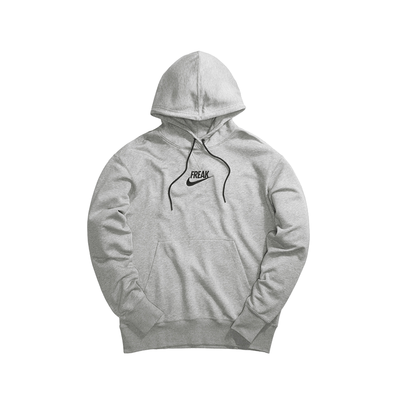 giannis freak hoodie light bone