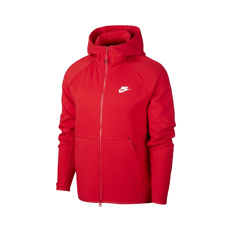 nike zip up red 