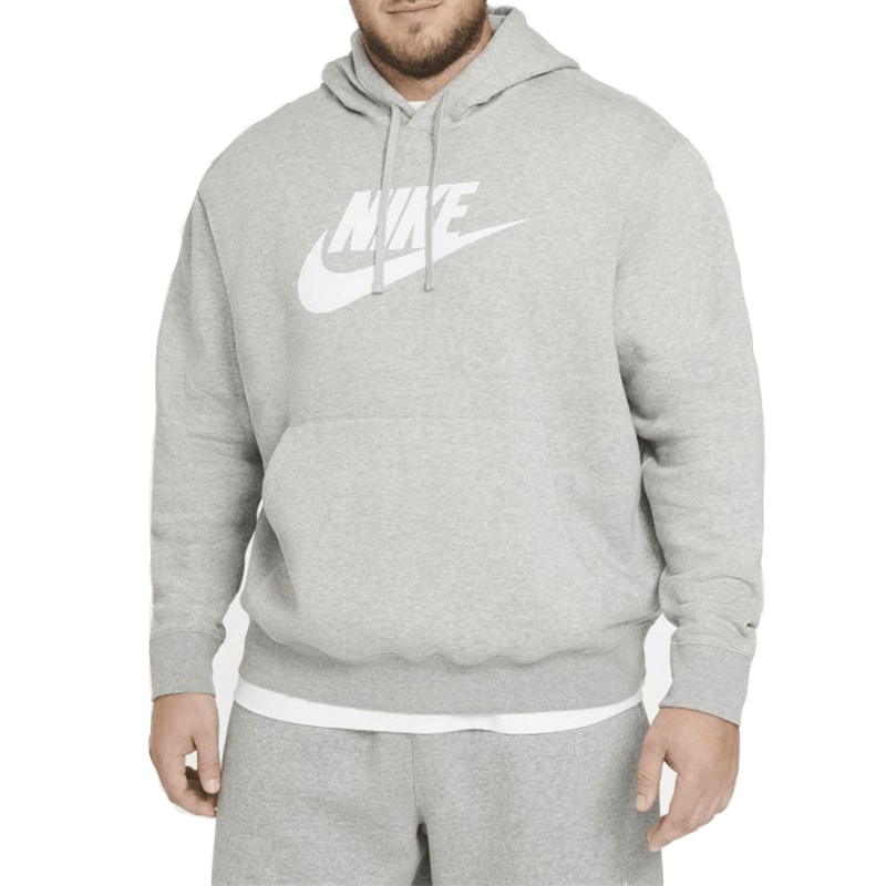 nike sportswear club fleece men's graphic pullover hoodie