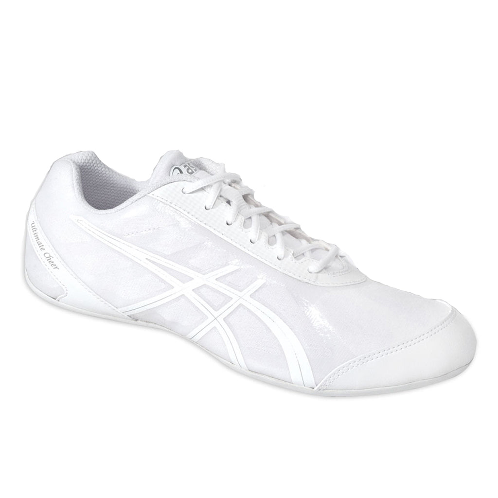 white asics cheerleading shoes