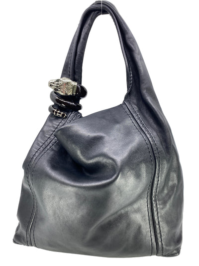 Bottega Veneta Vintage - Leather Hobo Bag - Black - Leather Handbag -  Luxury High Quality - Avvenice