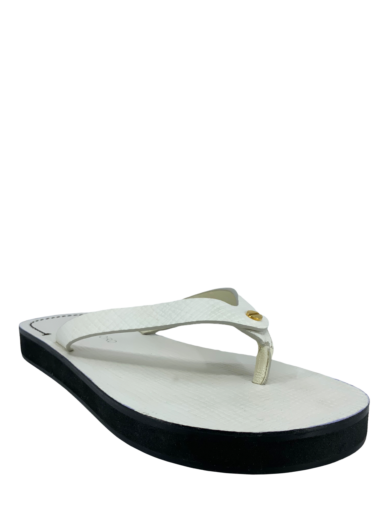 TOM FORD Textured Leather Thong Sandals Size 6 - Consigned Designs