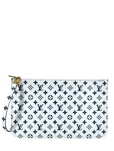 NEW! Louis Vuitton Neverfull MM Pouch Summer Trunks Wristlet Clutch Pochette