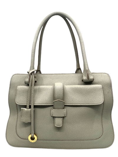 Downtown Superb Yves Saint Laurent bag in raffia White Beige Leather Straw  ref.510888 - Joli Closet