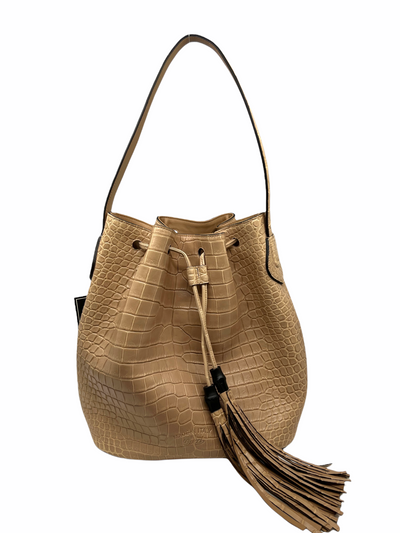 Gucci Bamboo 1947 small python bag in Neutral Precious Skins
