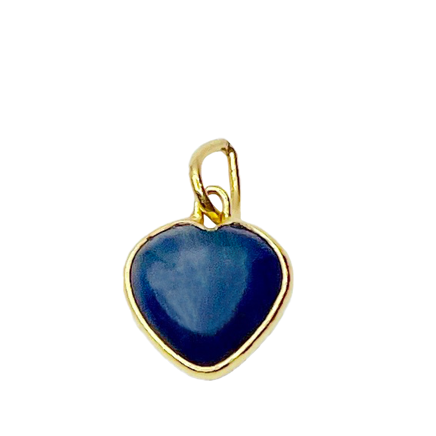 Sapphire Chunky Heart