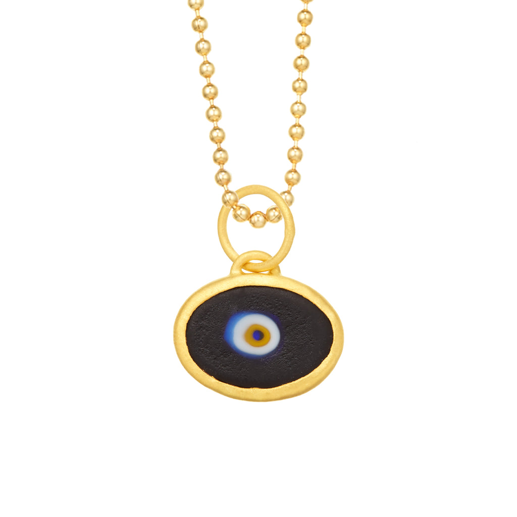 Black Protection JuJu Eye in 24K Gold – JuJu Supply Co.