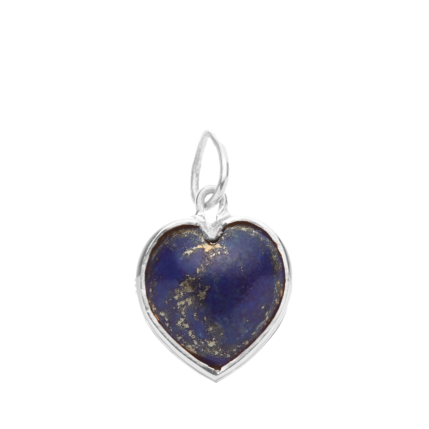 Lapis Chunky Heart for Calm