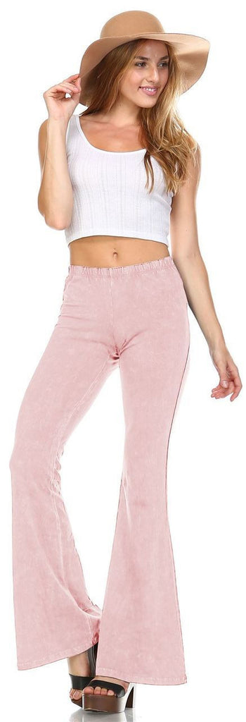 light pink bell bottoms