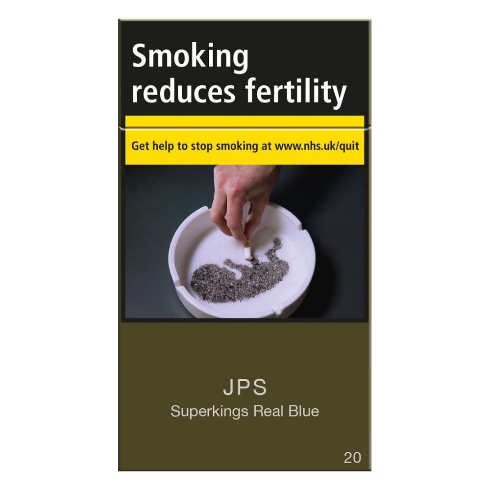 Jps Real Blue Superkings Cigarettes 20 Pack Buy Online Bull Brand