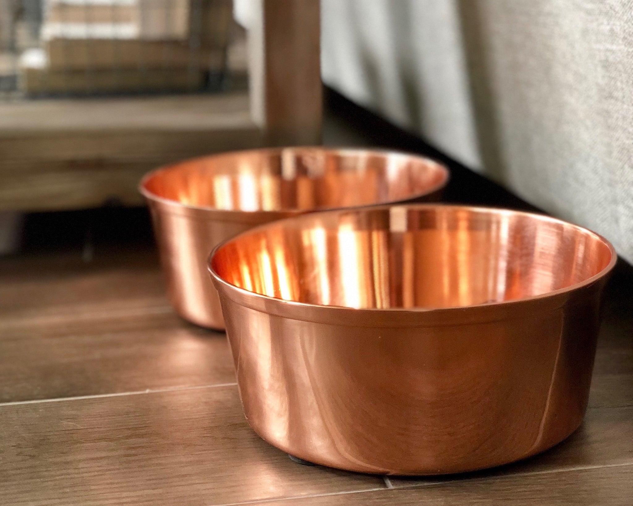 Solid Copper Dog Bowl – PERSON + DOG