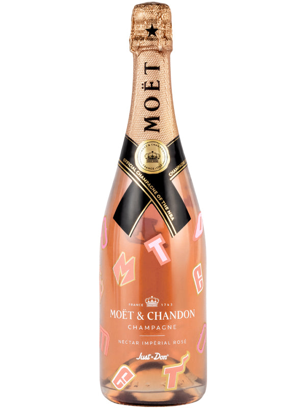 sirene ironie Dekking Moet & Chandon Nectar Imperial Rose NBA Collection by Just Don Limited –  Del Mesa Liquor