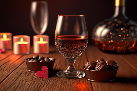 Sparkling Wine and Chocolate